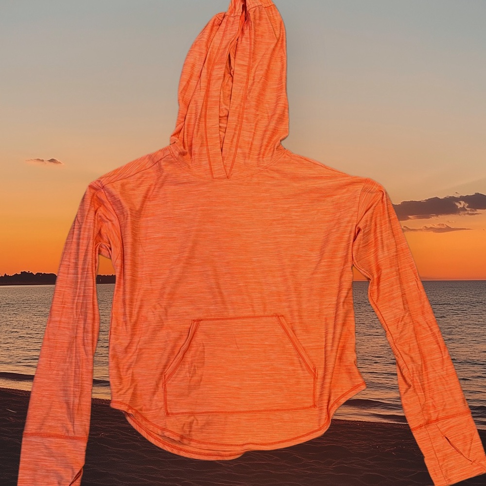 all in motion Orange Heather Performance Hoodie